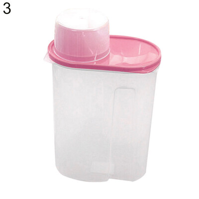 

1925L Rice Cereal Bean Dry Food Storage Dispenser Container Lid Sealed Box