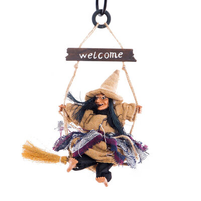 

Halloween Festival Witch Horror Fear Ornament Bar Home Door Wall Hanging Decor