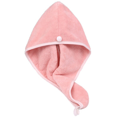 

Strong Water Absorbing Microfiber Dry Hair Towel Wrap Bathing Shower Cap Dry Towel