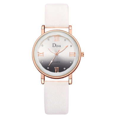 

Womens watch 2019 new simple pu strap ladies fashion watch fashion watch
