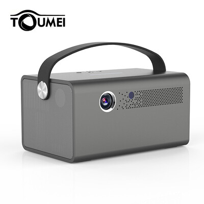 

Toumei V7 Projector Small portable micro 1080 home theater 3D wireless training office 4K mobile phone screen with the same screen