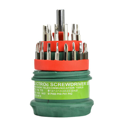 

〖Follure〗Delicate 31 In 1 Precision Set Handle Screwdriver Mobile Phone Repair Kit Tool