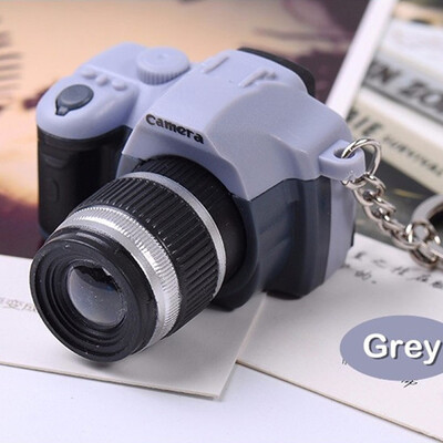 

Siaonvr Mini Toy LED Camera Charm Bag Key Chain With Flash Light Sound Effect Gift Toy