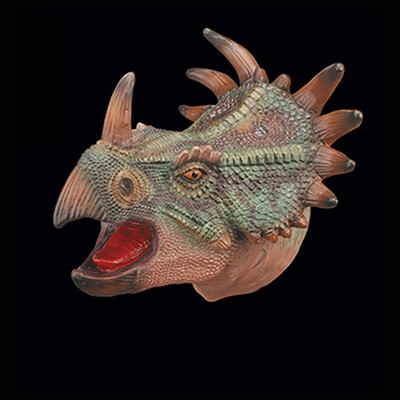 

Siaonvr Dinosaur Hand Puppets Role Play Realistic Spinosaurus Head Gloves Soft Toy