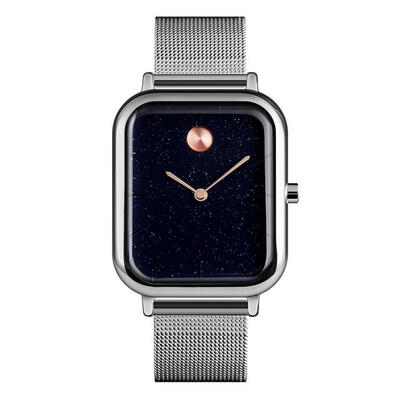 

SKMEI Fashion Minimalist Watch Mens Starry Night Stainless Steel Watch