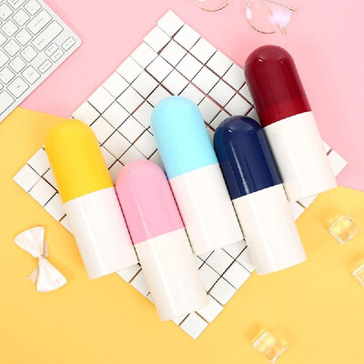 

Mini Capsule Umbrella Travel Pocket Rain Strong Dual-purpose Waterproof Windproof Five-folding Umbrellas Compact Anti-UV Sunshade