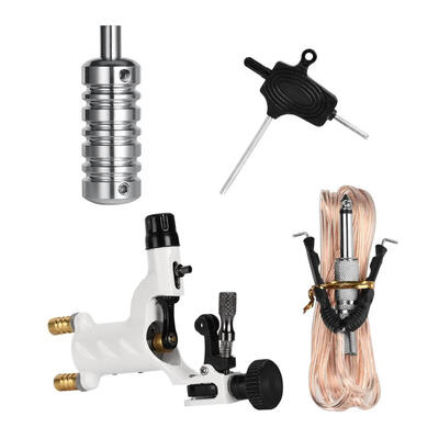 

Pro Tattoo Guns Coloring Dragonfly Rotary Machine Strong Quiet Motor Set
