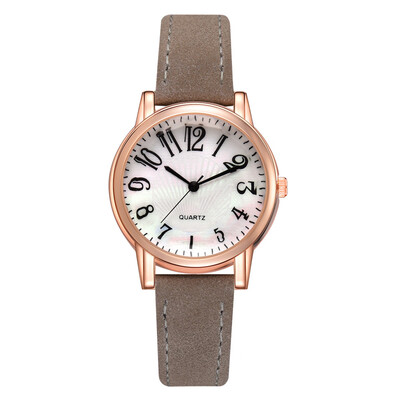 

Simple Arabic Digital Fashion Watch Casual Vintage Strap Womens Quartz Watch