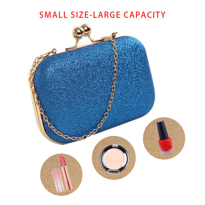 

Tailored LadiesFashion Ball Round Head Mini Sequins Dinner Chain Bag