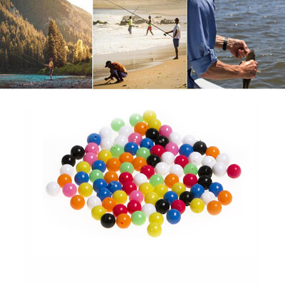 

Saidsome Color Fishing Beads 100 Grain Road Sub Round Beads Plastic Beads fishing bait fishing lure