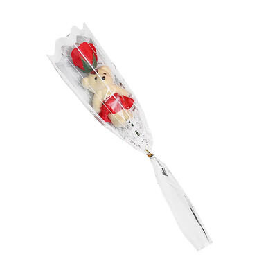 

Bear Rose Flower Soap Valentines Day Creative Cartoon Bouquet Dolls Gift