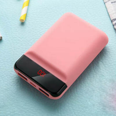 

Mini Portable Double Micro USB Mobile Power Bank 18650 Lithium Fast Charging Battery