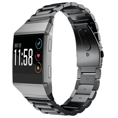 

SANXING fit2 three beads stainless steel watch band 15352