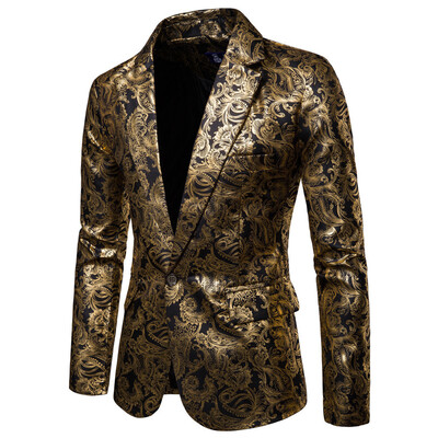 

SUNSIOM Mens Casual Slim Fit One Button Suit Blazer Business Work Coat Jacket Outwear