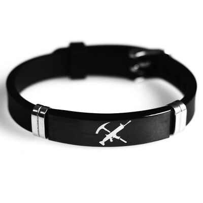 

New Black Adjustable Bracelets Stainless Steel Bracelets Female And Male Bracelets Jewelry