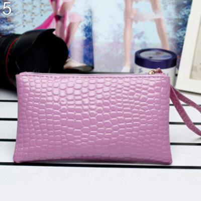 

Women Fashion Faux Leather Purse Mini Handbag Cash Coin Storage Long Wallet