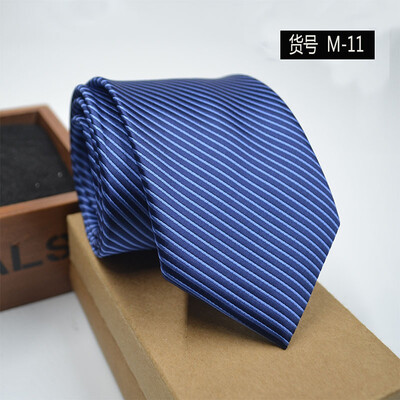 

Business casual professional mens tie South Korea silk arrow jacquard striped tie wholesale custom tie