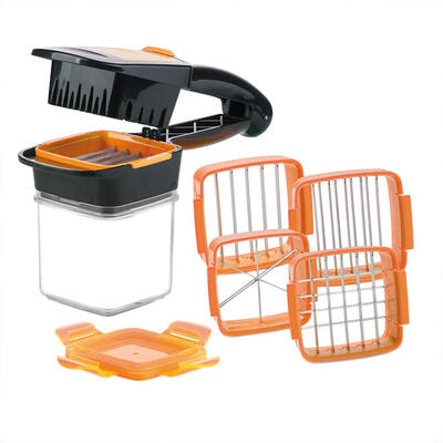 

Multi-Functional Stainless Steel Vegetables Fruits Quick Cutter Slicer Kits