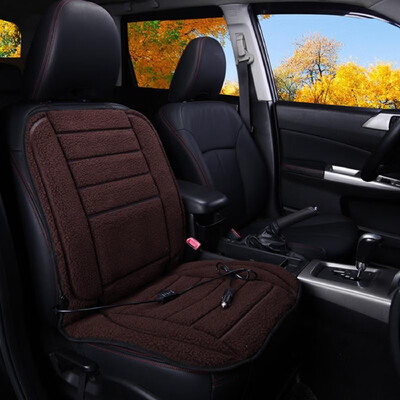 

Car Heated Seat Cushion 24V Car Front Seat Winter Warmer Cover Chair Heating Heater Pad Single