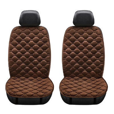 

2in1 12V Car Front Seat Heating Cover Pad with Intelligent Temperature Controller Winter Heater Velvet