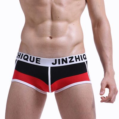 

Tailored Mens New Style Splicing Knickers Soft Breathable Underpants Sexy Briefs
