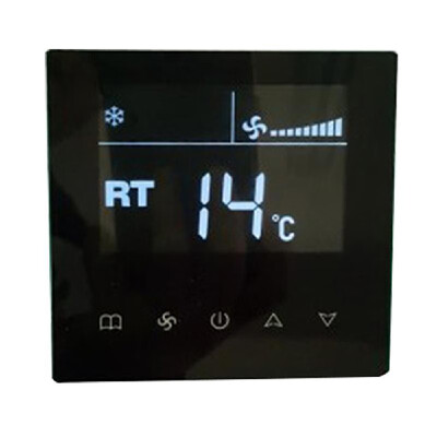 

Central Air Conditioning Switch Intelligent LCD Touch Screen Control Pane Room Temperature Controller Thermostat LYK-9D-2