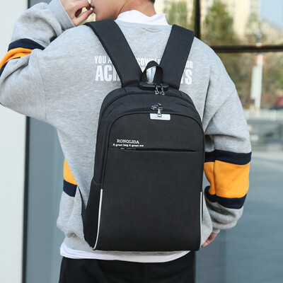

Anti-theft business two-shoulder bag leisure college students bag girl 15 inch computer bag large-capacity mens backpack