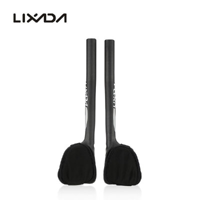

Lixada Carbon Fiber MTB Road Bike Bicycle Aero Bar Rest Handlebar Aerobar 318mm