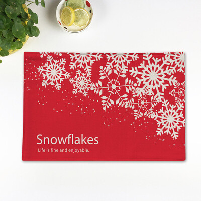

Tailored Christmas Ddecorations Restaurant Hotel Creative Household Goods Table Mat