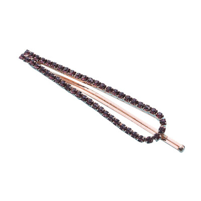 

1Pc Women Crystal RehinstoneHairpins Alloy Barrette Hair Clips