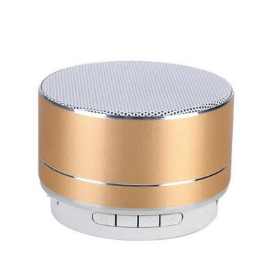 

A10 Cylinder Shape Small Metal Bluetooth Speaker Mini Cannon Wireless Subwoofer For Computer Mobile Phones