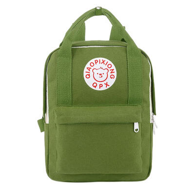 

Women Backpack Letter Bear Print Handbag Student Girls Travel School Bag