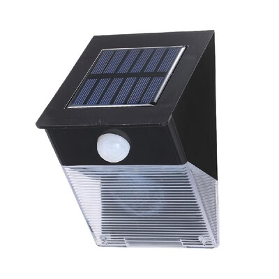 

12 LEDs Solar Powered Wall Light Motion Sensor Wall Lamp Outdoor Lighting for Yard Garden Courtyard Security Light