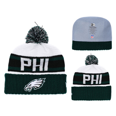 

NFL Football Major League Eagles Philadelphia Eagles New Era Innocent Knitted Wool Baseball Cap