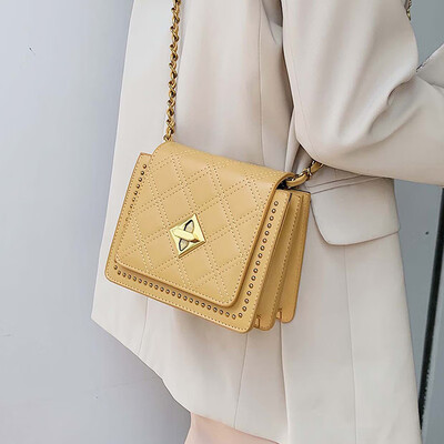 

Net red packet wild gas chain bag female bag 2019 new wave fashion single shoulder summer small fresh messenger bag