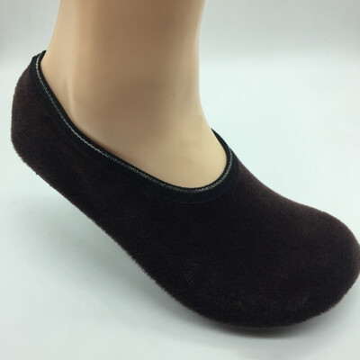 

Slipper Winter Men Ladies Indoor Floor Soft Non-slip Flock Home Shoes Sock Bling