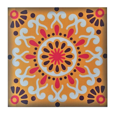 

Moroccan Retro Style PVC Self-adhesive Waterproof DIY Bathroom Tile Sticker
