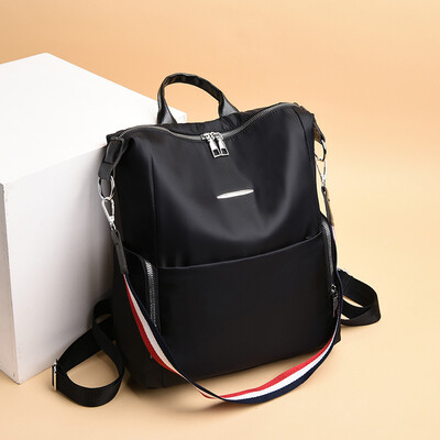 

Multifunctional casual Oxford cloth backpack female new Korean fashion wild travel small backpack female bag