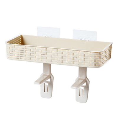 

Gobestart Multifunctional Hanger Wall Mounted Storage Rack Without Perforating Sucker Rack