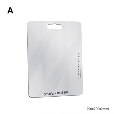 

Toponeto Stainless Steel Cutting Board for Kitchen SUS-304 Strong Durable Easy Clean