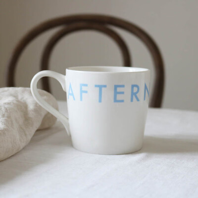 

WANMU Afternoon Tea Cup Mug Creative Cups Letter Cup 16167