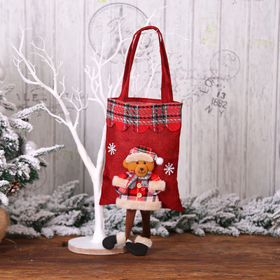 

Gobestart Home Grocery Bag Storage Dispenser Mesh Kitchen Organizer Chirstmas Bucket Bag