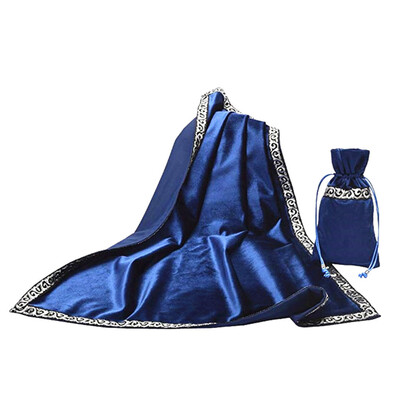 

Toponeto Altar Tarot Table ClothBag Decor Divination CARDS Wicca Square Tablecloth Pouch