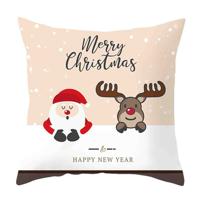 

Siaonvr Christmas Pillow Cover Decor Pillow Case Sofa Waist Throw Cushion Cover