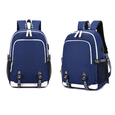 

2018 New School Bag Cool Luminous Backpack Fashion Multi-functional Charging Travel Bag