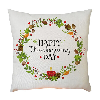 

Tailored Home Car Bed Sofa Decorative Letter Pillow Case Cushion Cover