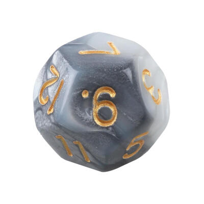 

7pcsset Acrylic Polyhedral Dices for Desktop Board Game Gambling Playing