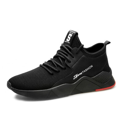 

Yi Chi EGCHI Sports Casual Mens Mesh Slow Running Outdoor Mens Shoes 78123 Black 42