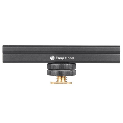 

100mm Cold Shoe Extension Bar Rail Bracket Speedlite Microphone LED Light Video Light Holder for Canon Nikon DSLR Cameras