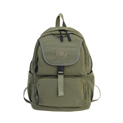 

Guzhuangxian schoolbag girl insfeng Han version of high school students Shoulder Bag Canvas Backpack